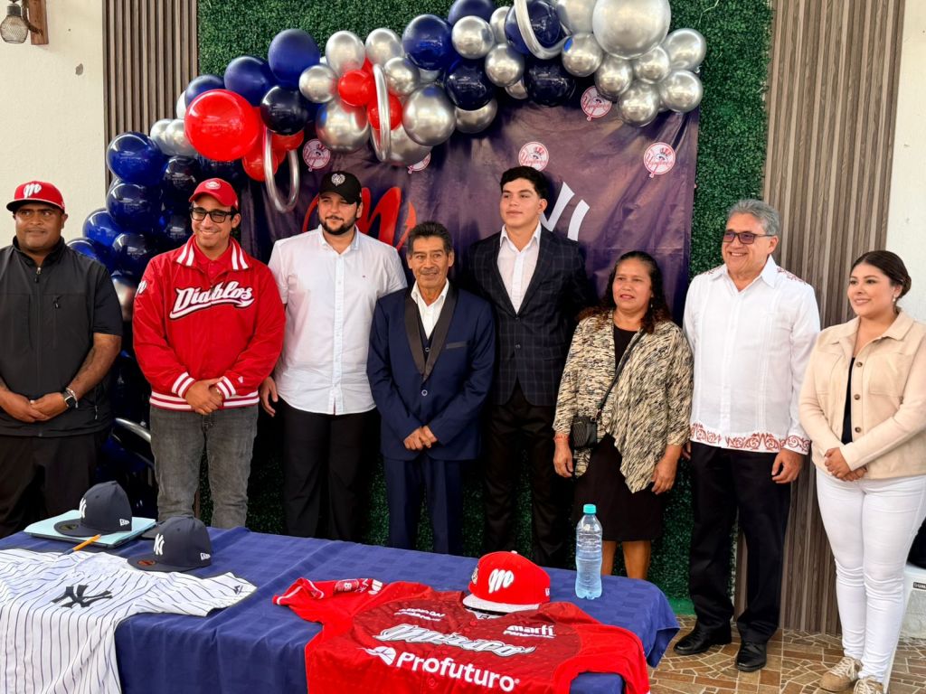 Firma joven altamirense con los Yankees de Nueva&nbsp;York