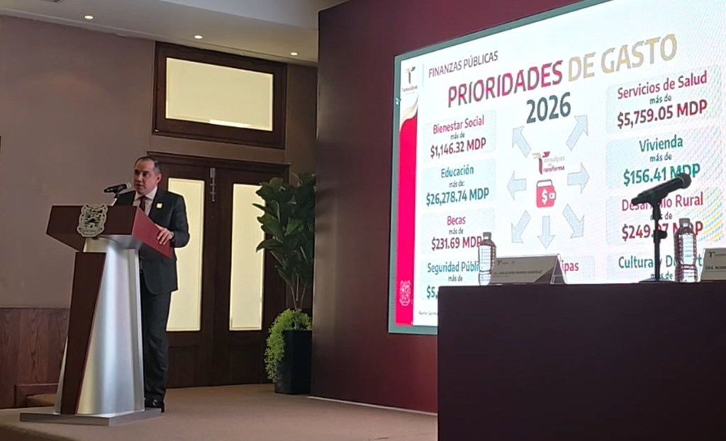 Disciplina financiera eleva calificación crediticia de Tamaulipas y libera recursos para educación y&nbsp;seguridad