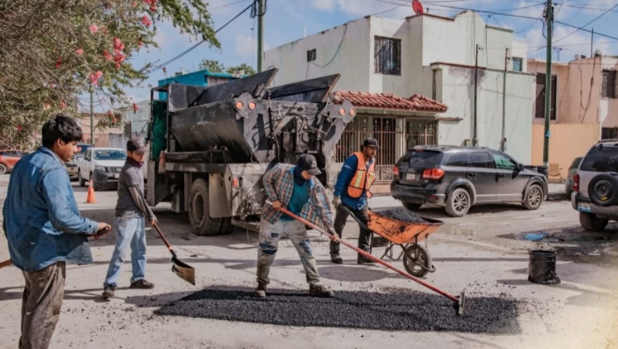 Gobierno de Beto Granados realizó acciones de mejoramiento vial en México Agrario y Paraíso, entre otros&nbsp;sectores