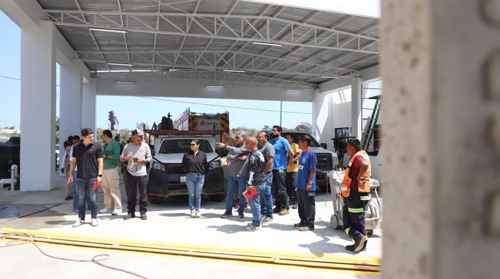 Supervisa Armando Martínez construcción del Cuartel de Bomberos de&nbsp;Altamira