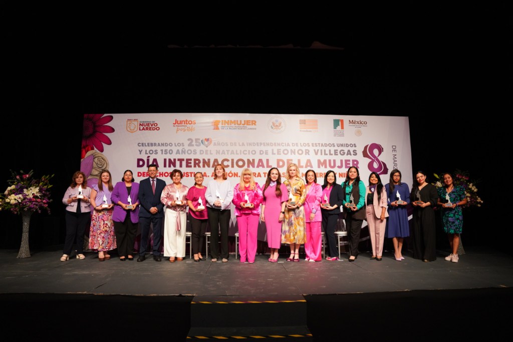 GOBIERNO MUNICIPAL RECONOCE A MUJERES QUE TRANSFORMAN LA COMUNIDAD DE LOS DOS LAREDOS CON GALARDÓN LEONOR VILLEGAS&nbsp;2026
