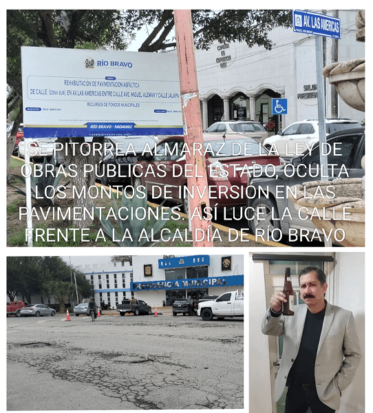 Se pitorrea Almaraz de la Ley de Obras Públicas del&nbsp;Estado