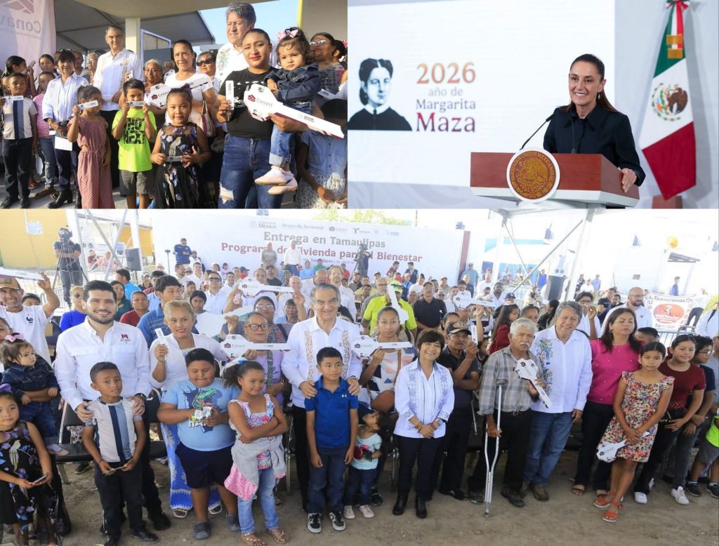 TAMAULIPAS REFRENDA LIDERAZGO NACIONAL EN VIVIENDAS DE&nbsp;BINESTAR