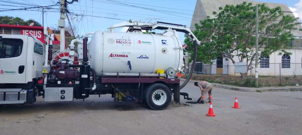 Mejora COMAPA Altamira operatividad de la red de&nbsp;drenaje