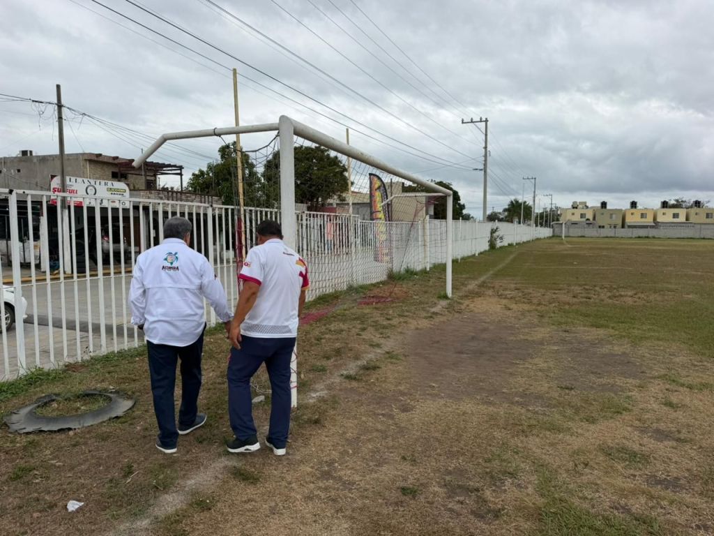 Ofrece gobierno de Altamira mejoramiento continuo a campos&nbsp;deportivos