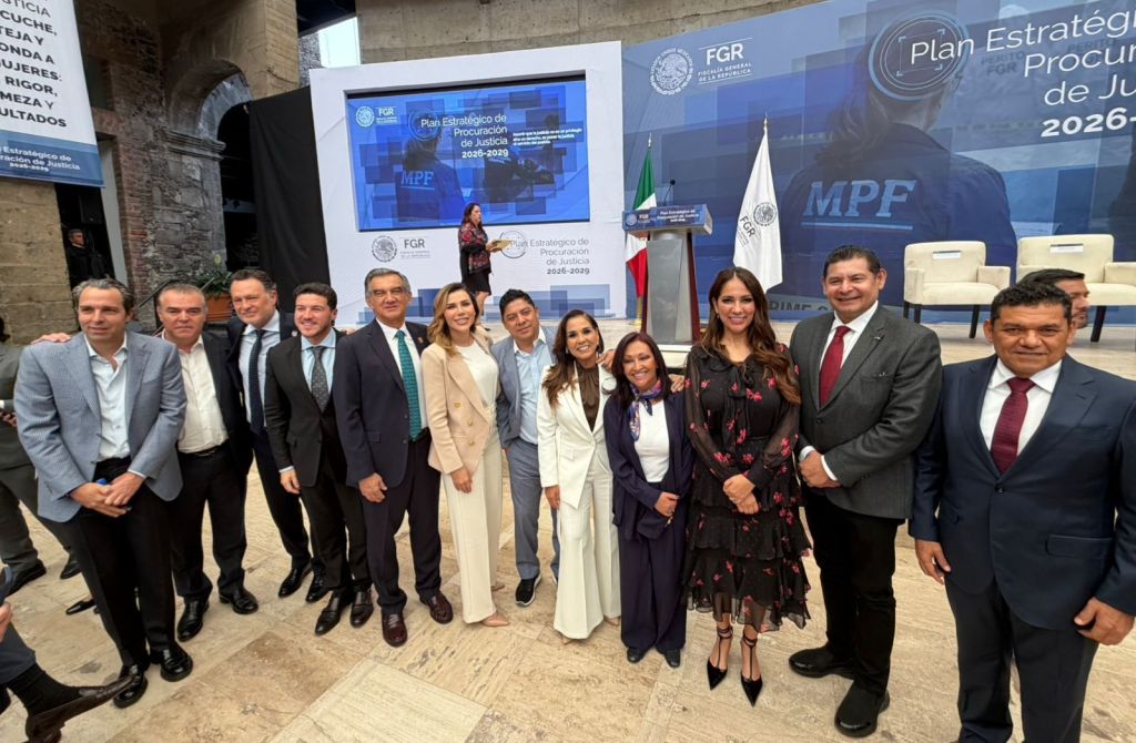 Asiste Américo Villarreal a la presentación del Plan Estratégico de Procuración de Justicia&nbsp;2026-2029