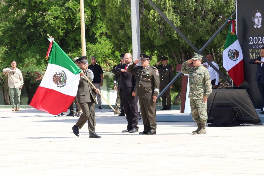 Gobierno de Tamaulipas honra la Batalla de Puebla con toma de protesta de jóvenes del&nbsp;SMN