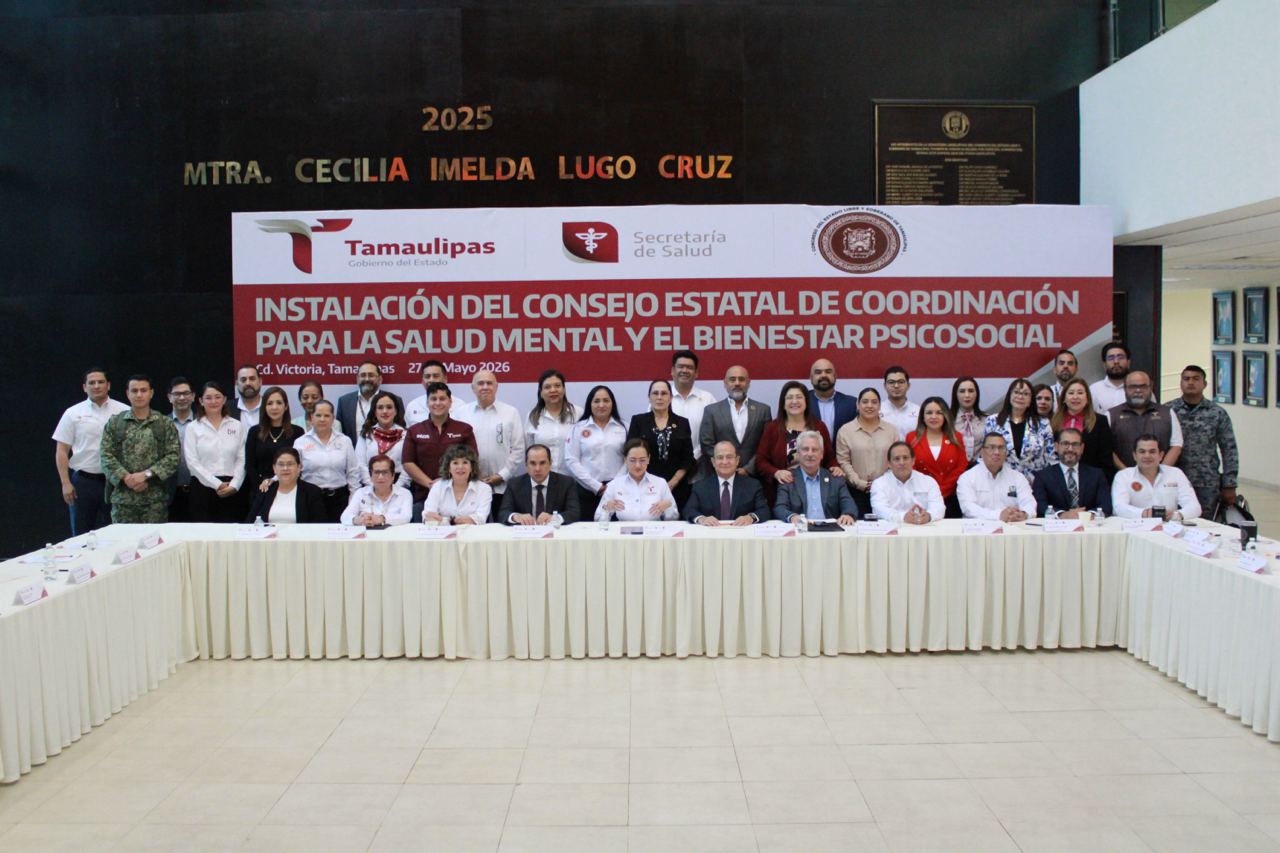 Instalan Consejo Estatal de Salud Mental en Tamaulipas – Tribuna Abierta
