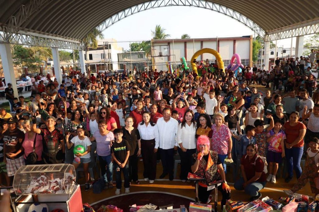 Disfruta niñez altamirense gran festejo por el Día del&nbsp;Niño