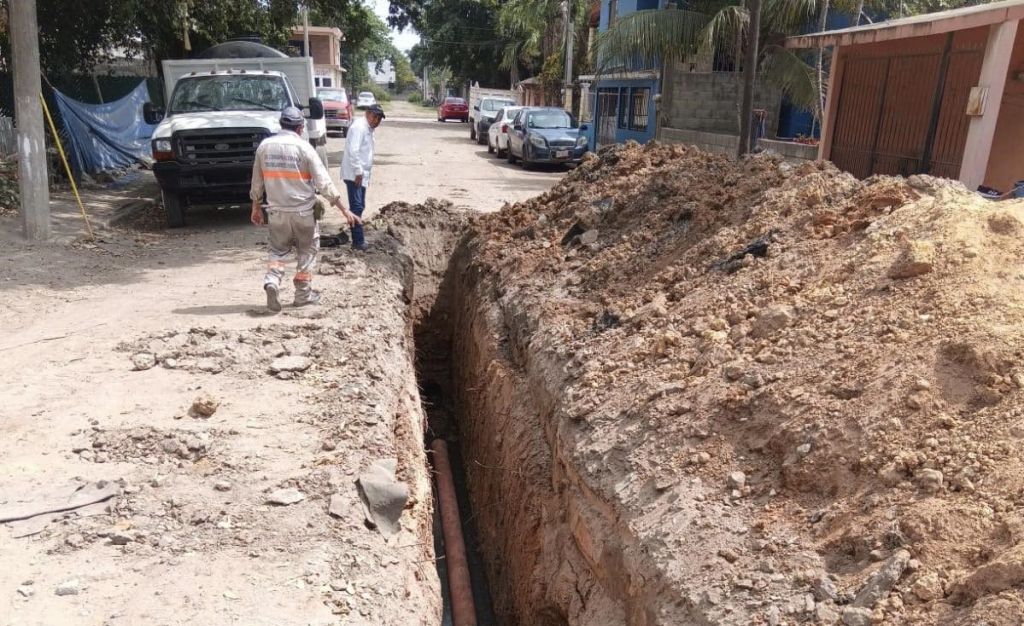 Desarrolla COMAPA Altamira reposición y desazolve de líneas de&nbsp;drenaje