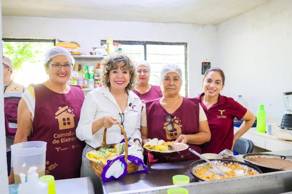 Supervisa SEBIEN comedores y entrega beneficios sociales en&nbsp;Victoria