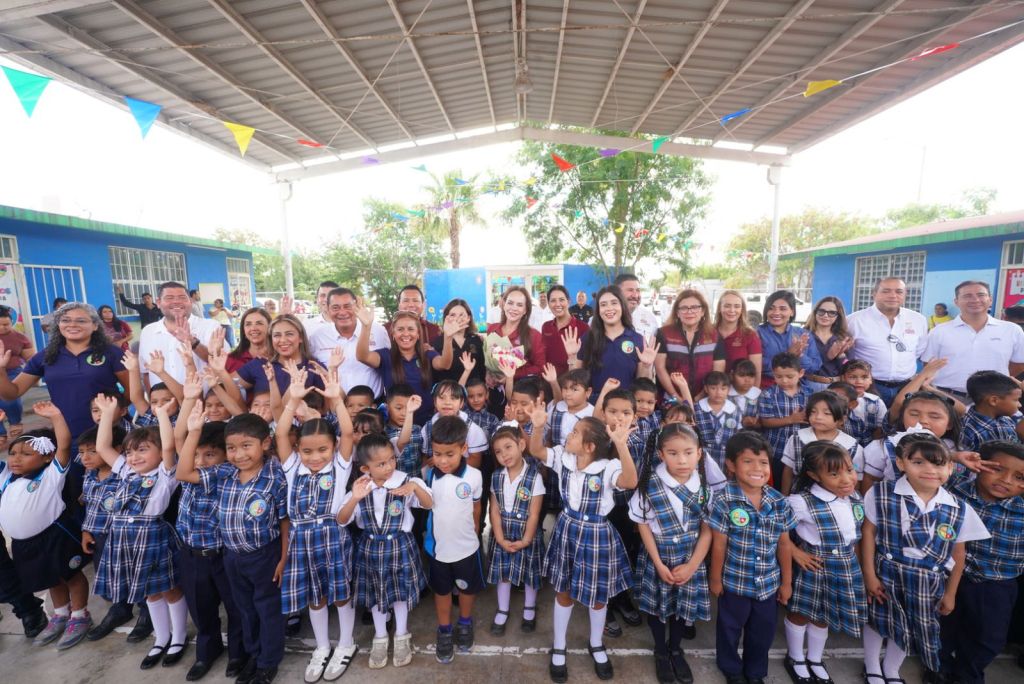 GOBIERNO DE CARMEN LILIA CANTUROSAS FORTALECE INFRAESTRUCTURA EDUCATIVA EN VILLAS DE SAN&nbsp;MIGUEL