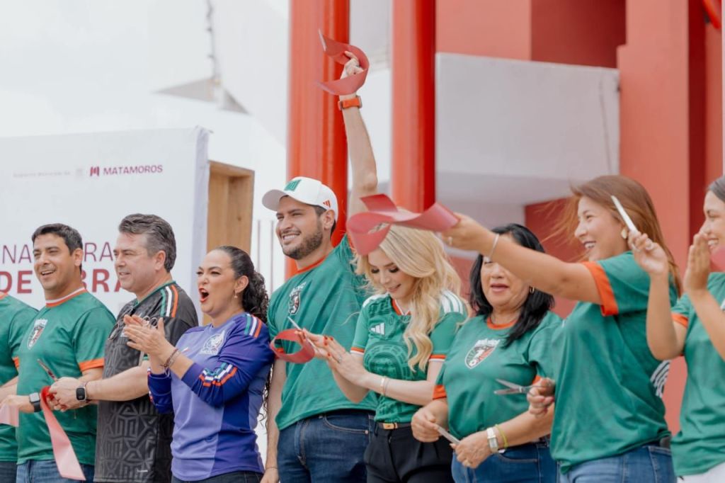 «Que se escuche fuerte y claro, nada detendrá el renacimiento de Matamoros; reinaugura Beto Granados la Concha Acústica tras 13 años de abandono»