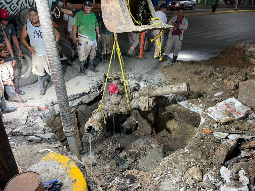 Mejora COMAPA Altamira suministro de agua potable