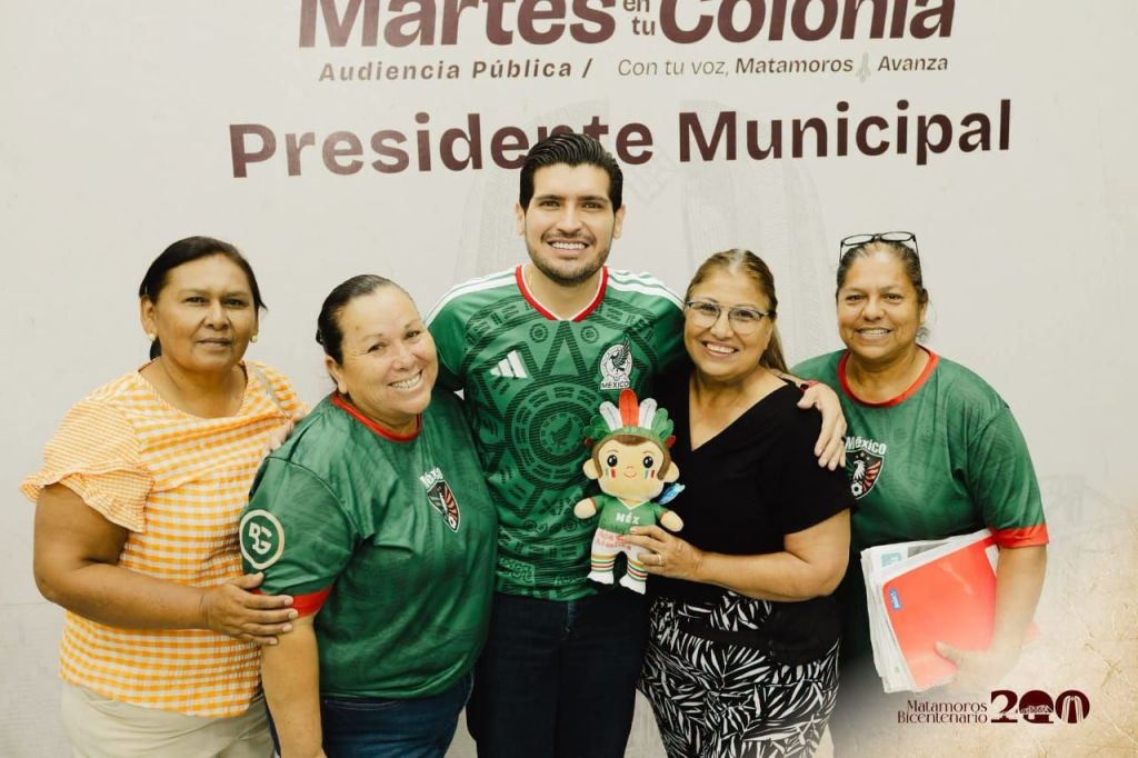 Beto Granados mantiene cercanía con la ciudadanía a través de «Matamoros Informa» y «Martes en tu Colonia»