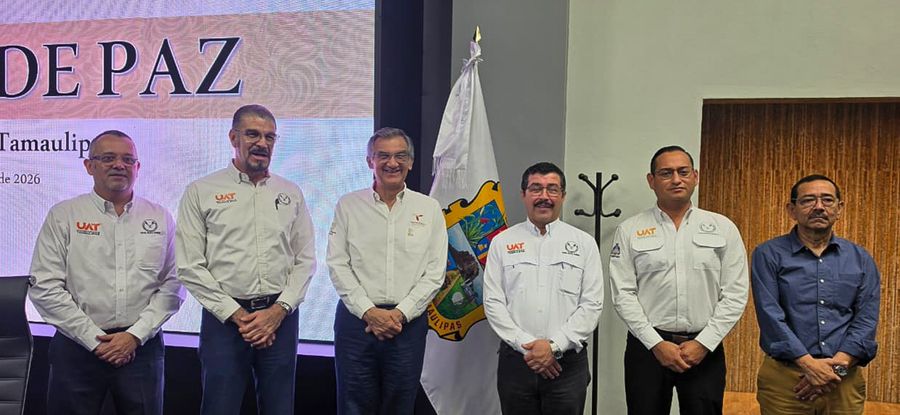 Rector de la UAT presenta avances del Atlas de Riesgos ante el gobernador en la Mesa de&nbsp;Paz
