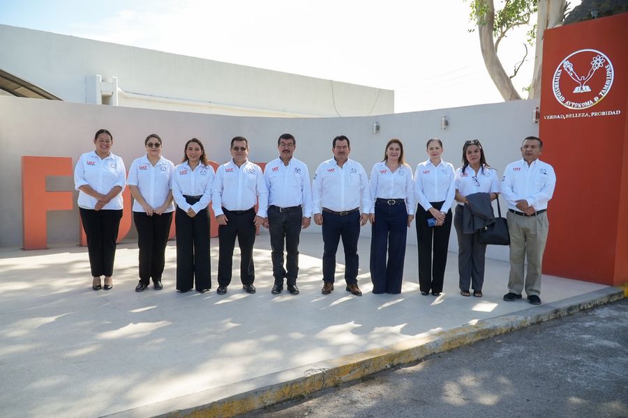 Rector de la UAT supervisa avances de obras de remodelación en la Facultad de Derecho&nbsp;Victoria