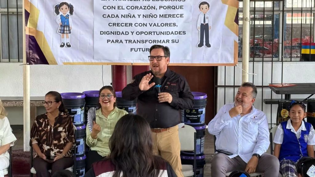 Fortalecen SET e ITIFE infraestructura educativa en escuelas de&nbsp;Tampico