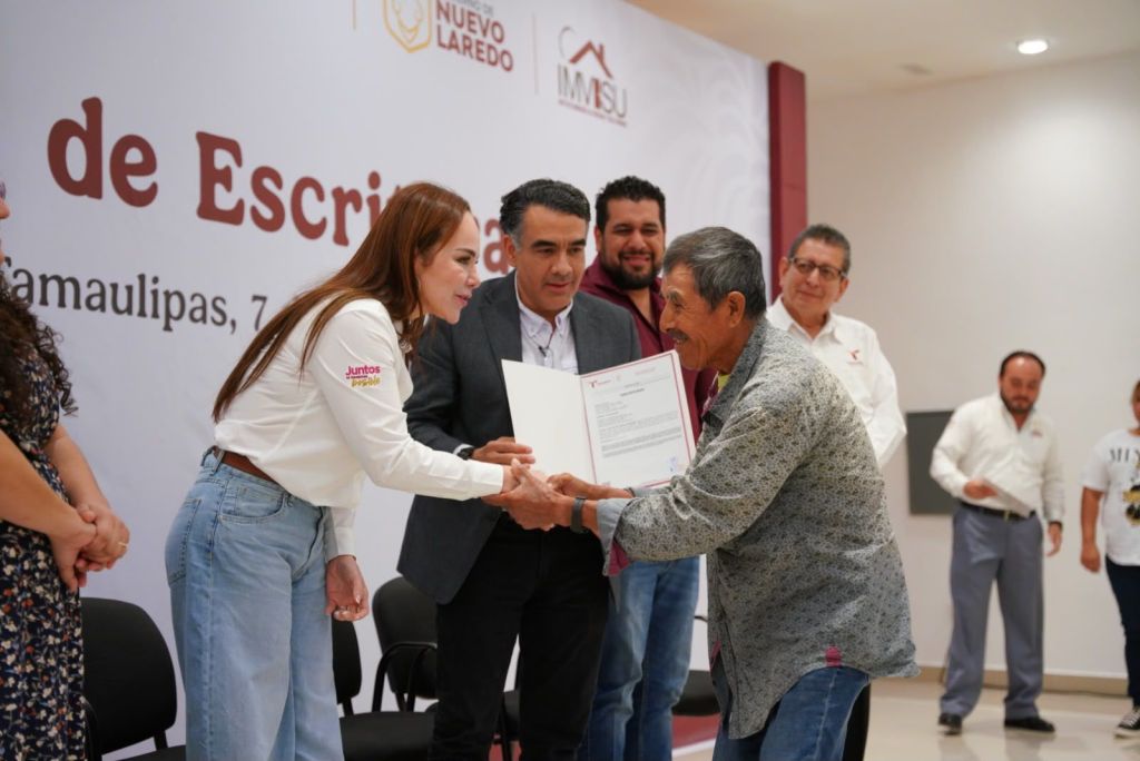 AVANZA PROGRAMA DE ESCRITURACIÓN GRATUITA EN NUEVO&nbsp;LAREDO.