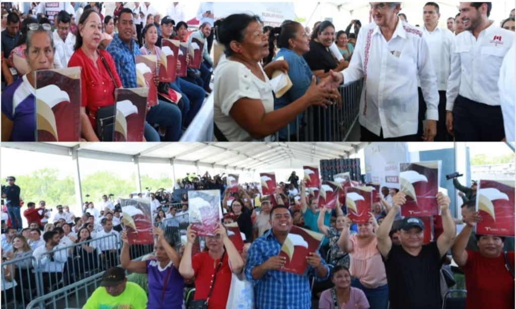Gobernador entrega obras y escrituras a&nbsp;matamorenses