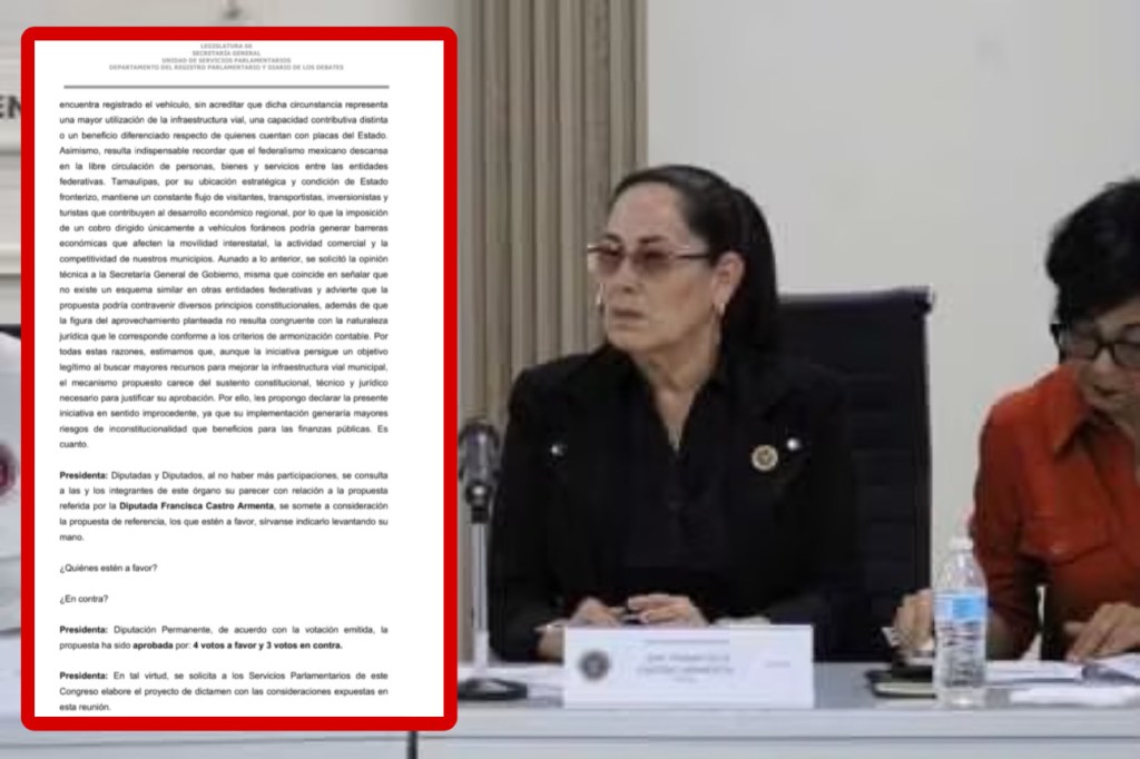 Congreso de Tamaulipas frena iniciativa de Gerardo Peña para cobrar a vehículos&nbsp;foráneos