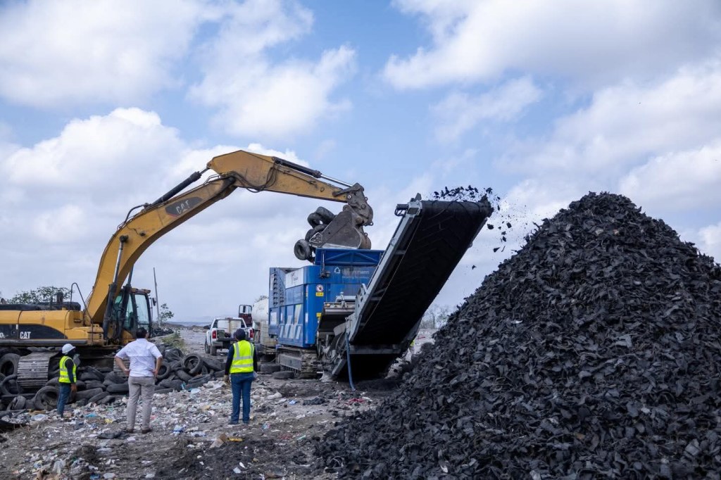 Matamoros supera las 80 mil llantas trituradas en programa&nbsp;ambiental