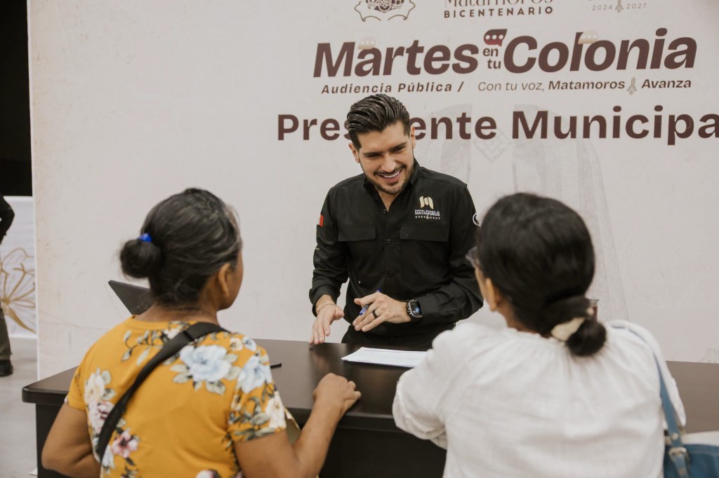 El gobierno de Matamoros realiza la audiencia pública número&nbsp;77