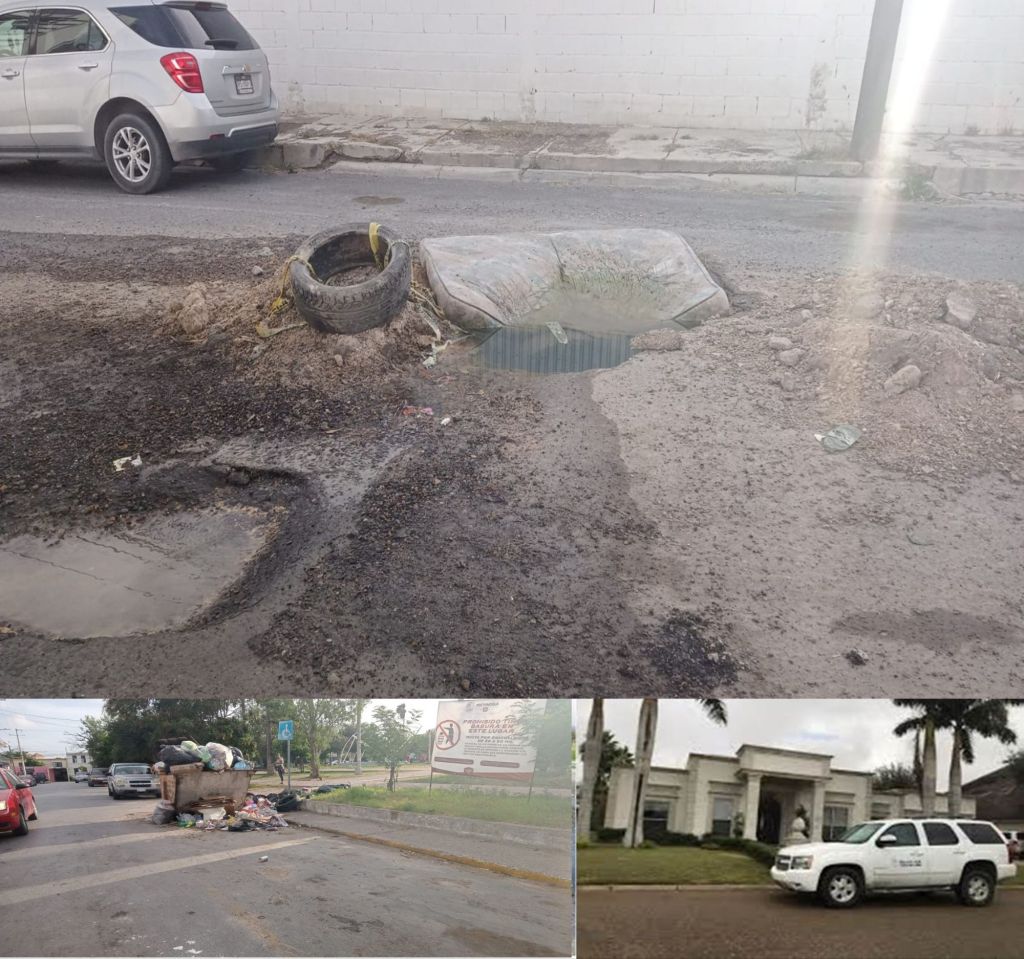 “IMPARABLES LOS BROTES DE AGUAS NEGRAS EN REYNOSA” Y, COMAPA, ¡BIEN&nbsp;GRACIAS!