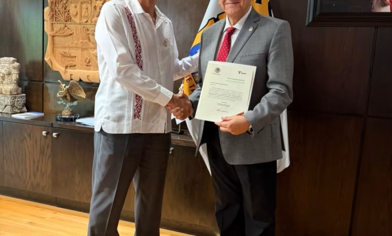 Designa gobernador Américo Villarreal a Ricardo Guerrero como nuevo secretario de&nbsp;Salud