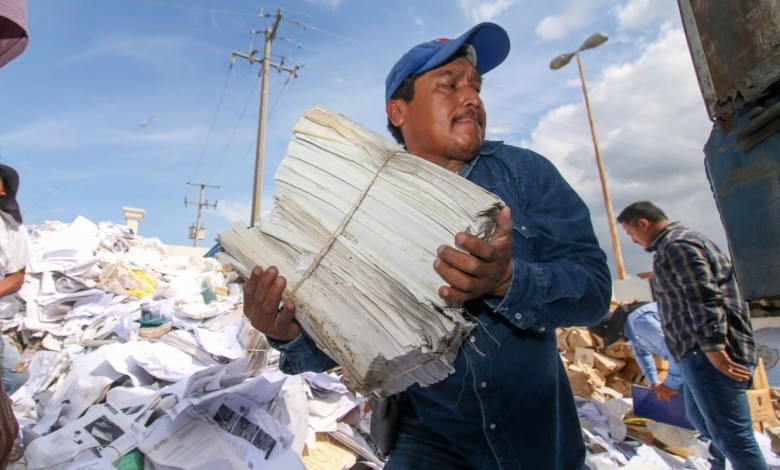 Convertirá Gobierno de Tamaulipas residuos de papel en apoyo para la&nbsp;educación