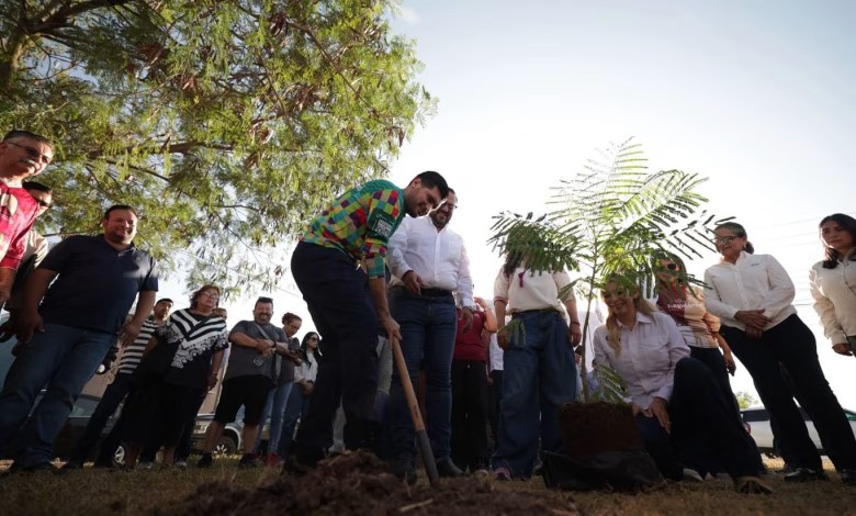 Beto Granados se suma a estrategia nacional de reforestación en&nbsp;Matamoros