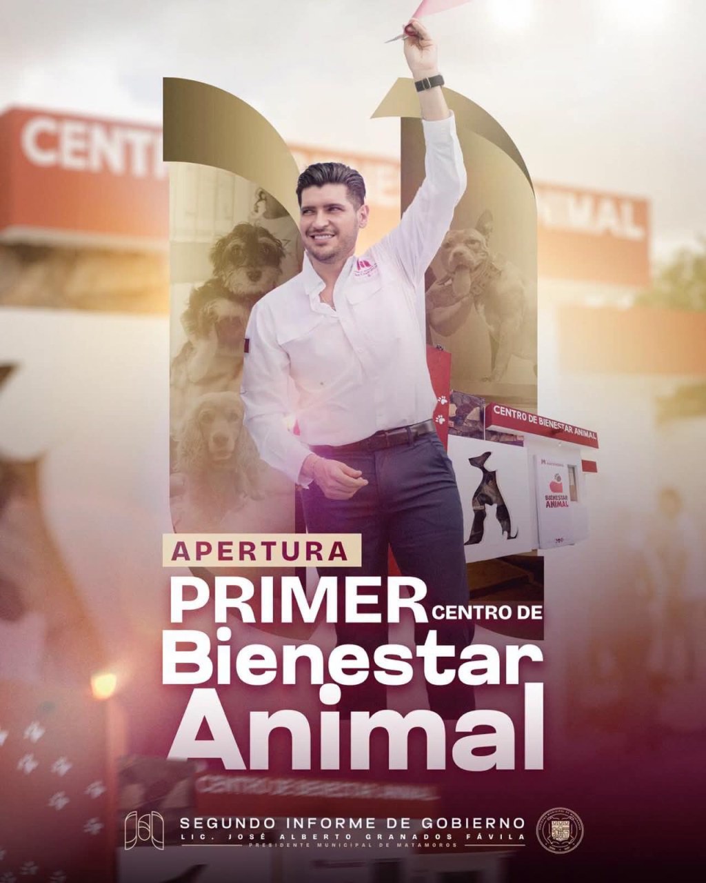Beto Granados presentará Segundo Informe con enfoque en bienestar&nbsp;animal
