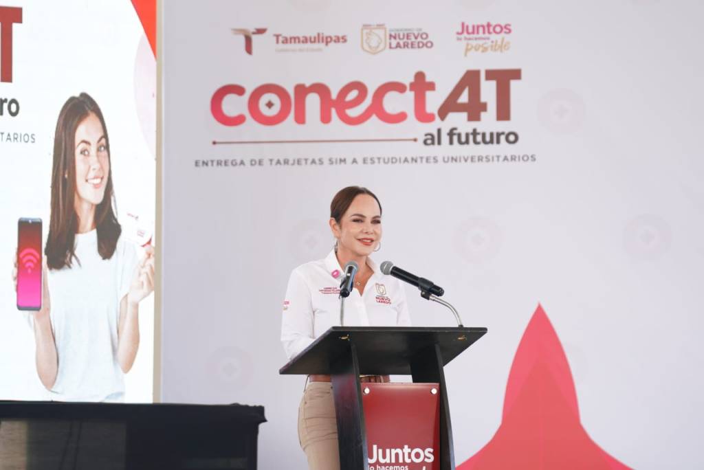 CARMEN LILIA MARCA PRECEDENTE EN TAMAULIPAS CON CONÉCTAT: CONECTIVIDAD MÓVIL GRATUITA PARA 10 MIL UNIVERSITARIOS