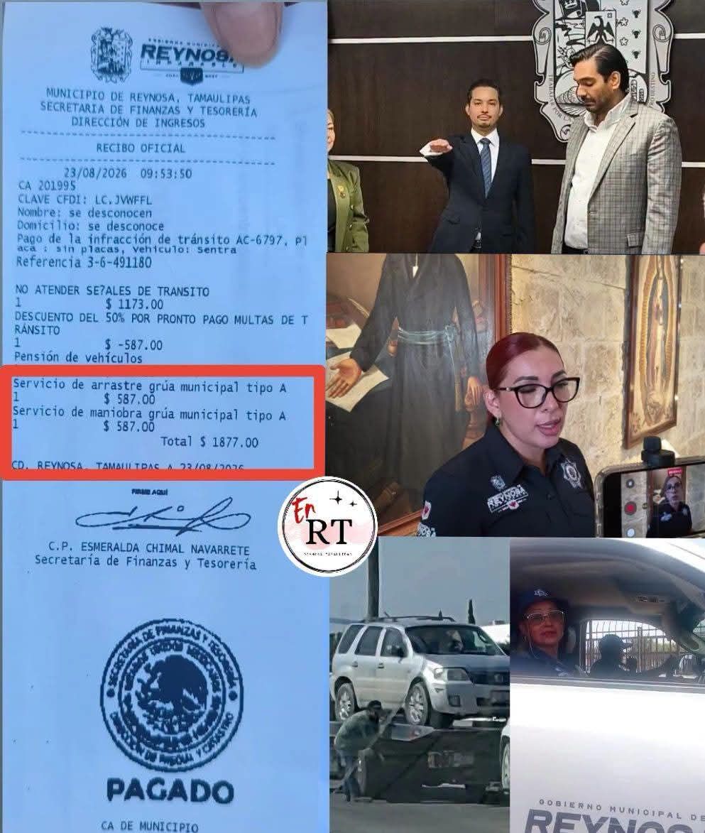TRÁNSITOS Y ARRASTRE DE CARROS CON GRÚAS, SON UNA AMENAZA EN&nbsp;REYNOSA