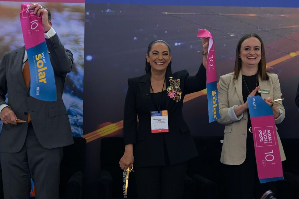 Inaugura Olga Sosa Intersolar México&nbsp;2026