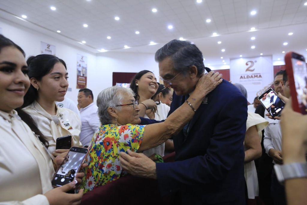 En Aldama, anuncia Américo 250 Viviendas para el Bienestar y rehabilitación del camino La Azufrosa-El Nacimiento