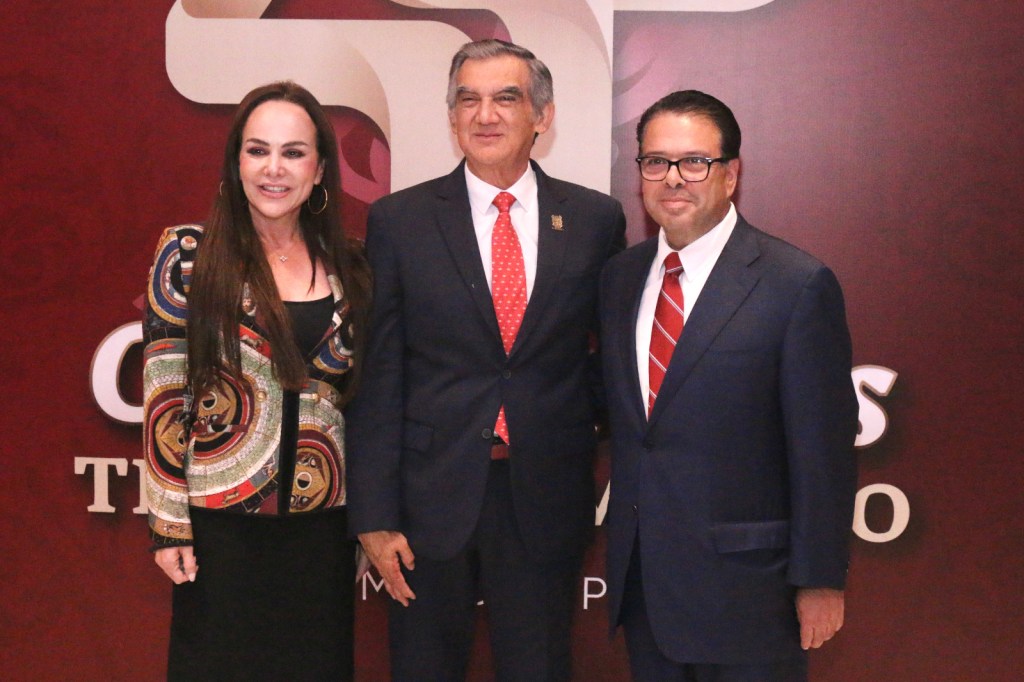 RECONOCE CARMEN LILIA CANTUROSAS LIDERAZGO DE GOBERNADOR AMÉRICO VILLARREAL ANAYA Y TRANSFORMACIÓN DE NUEVO LAREDO Y TAMAULIPAS
