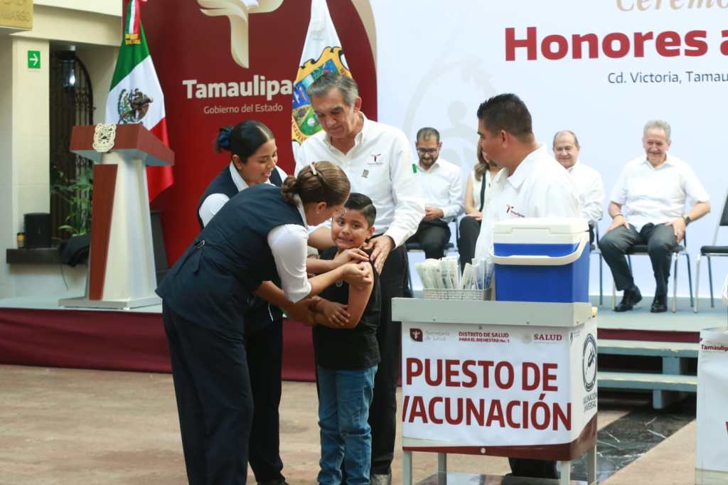 Pone en marcha Américo Campaña Estatal de Vacunación&nbsp;2026