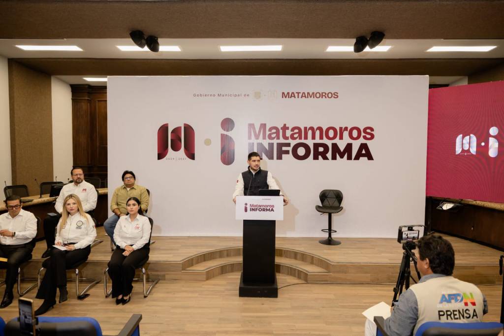 José Alberto Granados Fávila presenta balance portuario y de salud en&nbsp;Matamoros