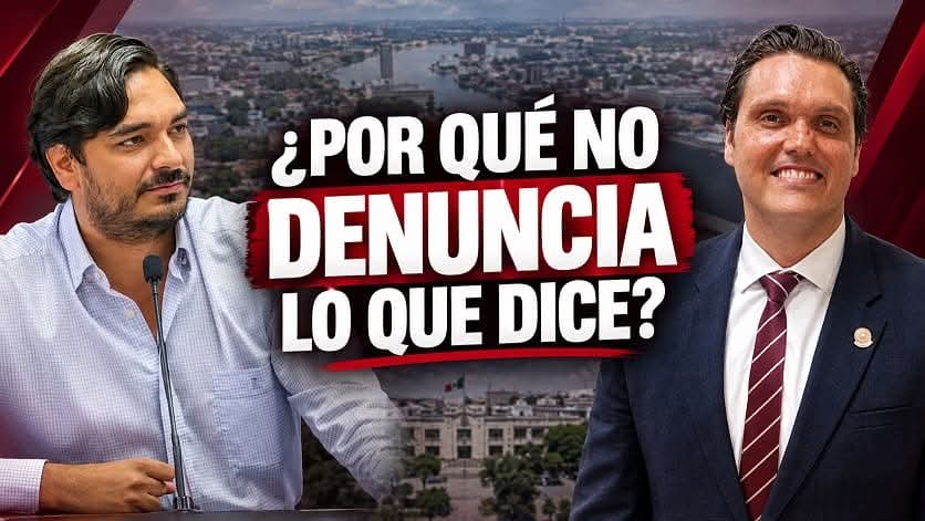 ¿PORQUE NO DENUNCIA LO QUE DICE?